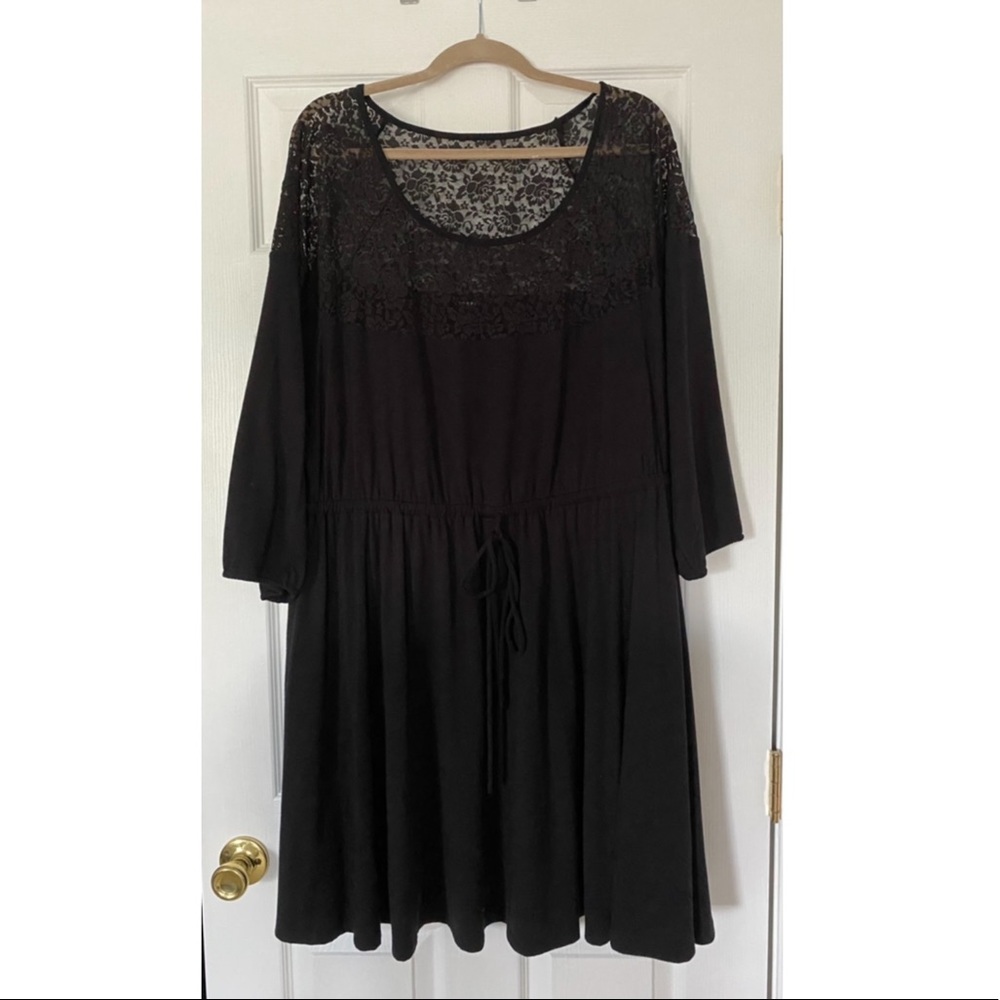 Torrid black plus size dress